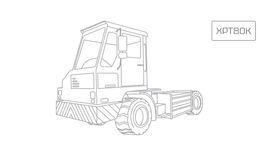 Портовый тягач XCMG XPT80К