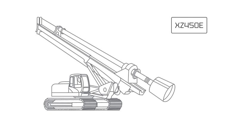 XCMG XZ450E Установка ГНБ XCMG XZ450E