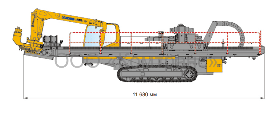 Установка ГНБ XCMG XZ1000E