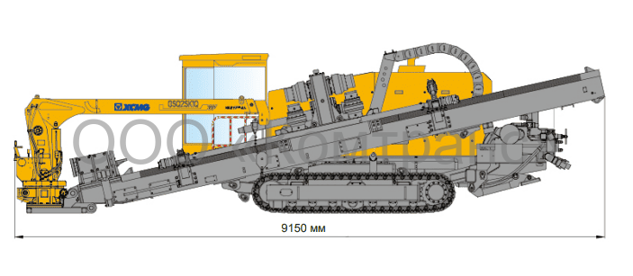 Установка ГНБ XCMG XZ720E